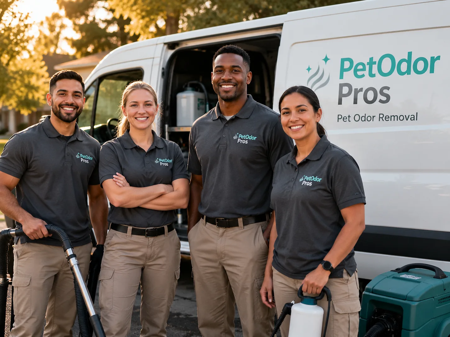 Pet Odor Removal team serving Grand Forks, ND